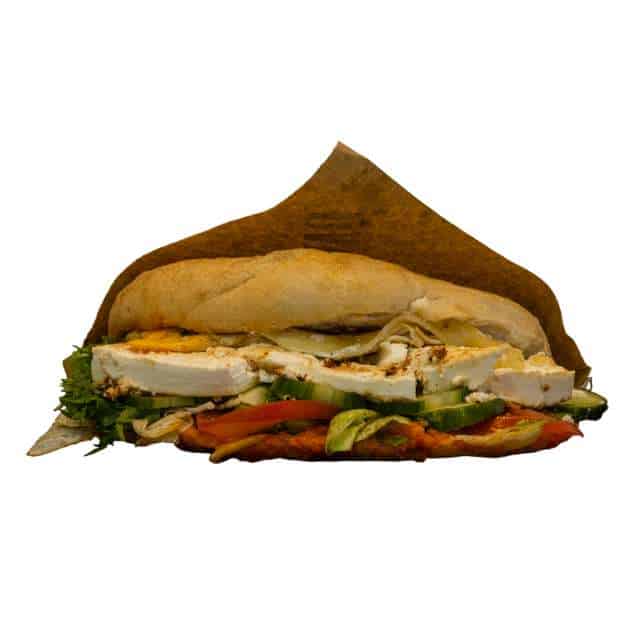 VEGETARISCH BALKAN BURGER VEGETARISCH BALKAN BURGER
